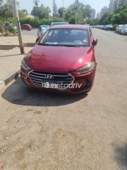 Hyundai Elantra AD 2017 Red Automatic Used for Sale in Obour City - 1