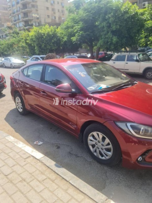 Hyundai Elantra AD 2017 Red Automatic Used for Sale in Obour City - 2