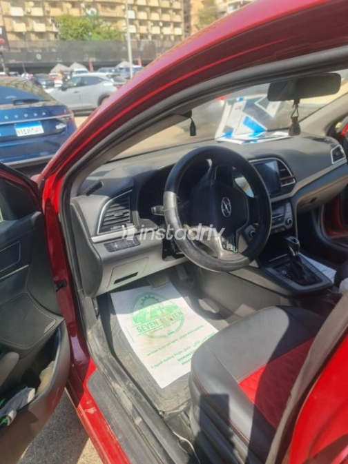 Hyundai Elantra AD 2017 Red Automatic Used for Sale in Obour City - 7