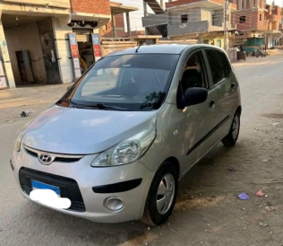 هيونداي I10 2009 فضي أوتوماتيك مستعملة للبيع في الإسماعيلية