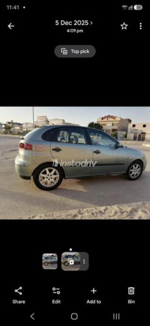 Seat Ibiza 2006 Green Automatic Used for Sale in Cairo - 4