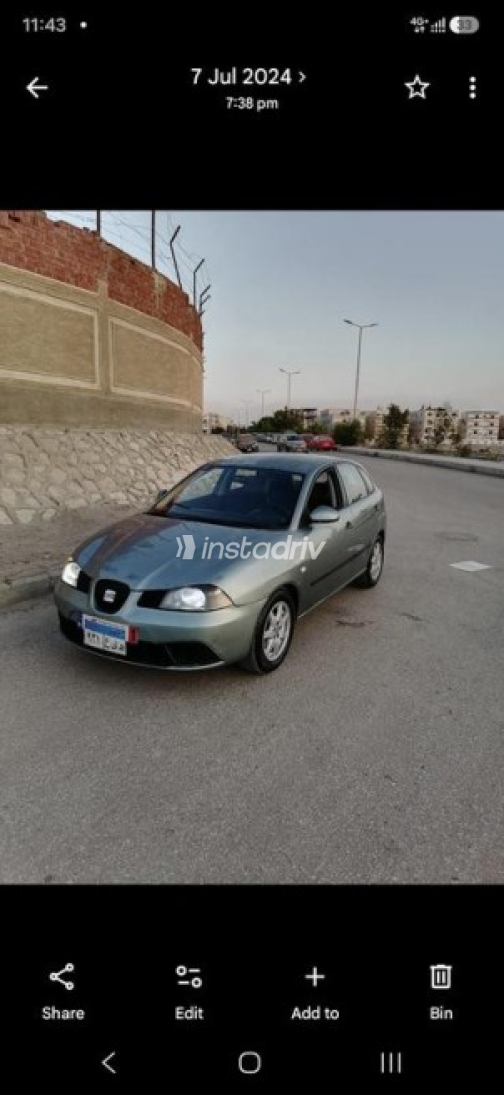 Seat Ibiza 2006 Green Automatic Used for Sale in Cairo - 9