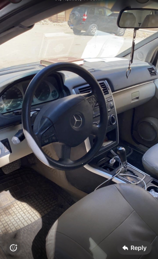 مرسيدس B 150 2008 أبيض أوتوماتيك مستعملة للبيع في القاهرة الكبرى ( القاهرة - الجيزة)