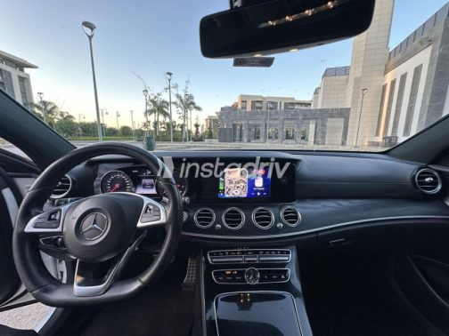 Mercedes E 200 AMG 2017 White Automatic Used for Sale in Madinaty - 8
