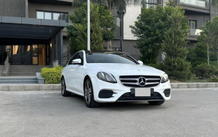 مرسيدس E 200 AMG 2017 أبيض أوتوماتيك مستعملة للبيع في مدينتى
