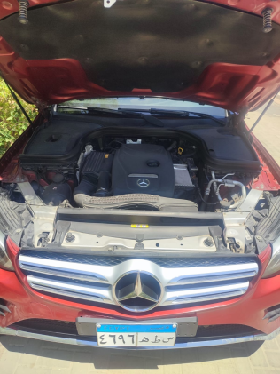 Mercedes GLC 250 2019 Red Automatic Used for Sale in Greater Cairo ( Cairo + Giza)