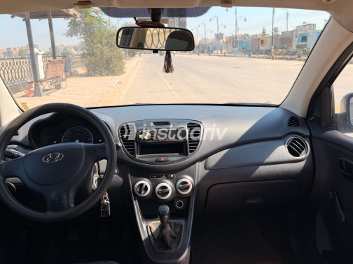 هيونداي I10 2008 أسود يدوي مستعملة للبيع في القاهرة الكبرى ( القاهرة - الجيزة) - 5
