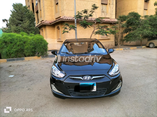 هيونداي اكسنت RB 2011 أسود أوتوماتيك مستعملة للبيع في القاهرة الكبرى ( القاهرة - الجيزة) - 2