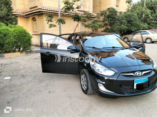 هيونداي اكسنت RB 2011 أسود أوتوماتيك مستعملة للبيع في القاهرة الكبرى ( القاهرة - الجيزة) - 10