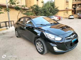 هيونداي اكسنت RB 2011 أسود أوتوماتيك مستعملة للبيع في القاهرة الكبرى ( القاهرة - الجيزة)