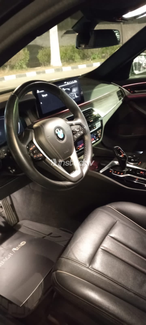 BMW 520 2021 Dark Gray Automatic Used for Sale in Greater Cairo ( Cairo + Giza) - 5