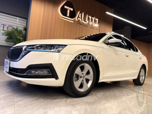 Skoda Octavia 2024 White Automatic Used for Sale in Cairo - 2