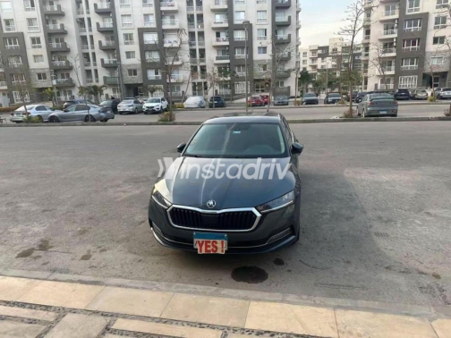 Skoda Octavia A8 2021 White Automatic Used for Sale in Greater Cairo ( Cairo + Giza) - 1