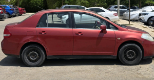 Nissan Tiida 2010 Red Automatic Used for Sale in Greater Cairo ( Cairo + Giza)