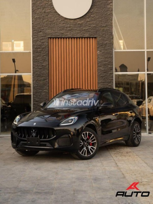 مازيراتي جريكالي 2023 أسود أوتوماتيك مستعملة للبيع في مدينة الشيخ زايد - 4