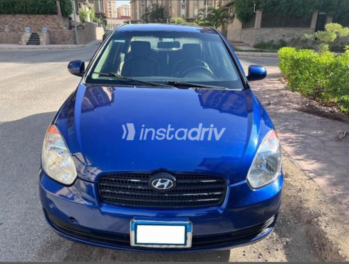 Hyundai Accent 2010 Blue Automatic Used for Sale in Al Shorouk - 1