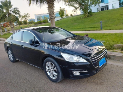 بيجو 508 2015 أسود أوتوماتيك مستعملة للبيع في 6 أكتوبر - 1