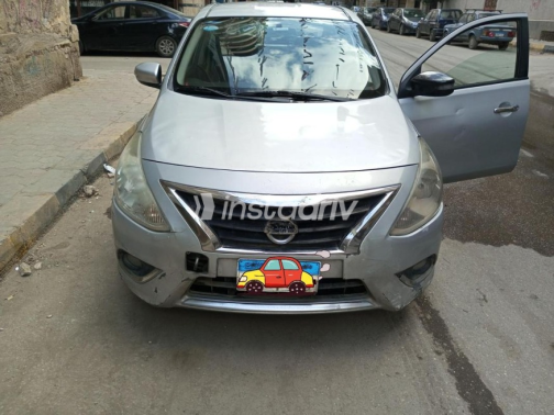 Nissan Sunny 2019 White Automatic Used for Sale in Greater Cairo ( Cairo + Giza) - 1