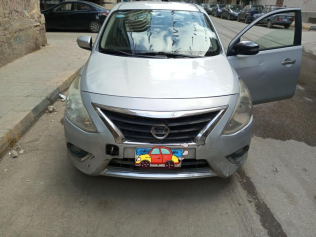 Nissan Sunny 2019 White Automatic Used for Sale in Greater Cairo ( Cairo + Giza)