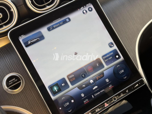 Mercedes GLC 300 2023 Black Automatic Used for Sale in Sheikh Zayed City - 5