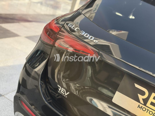Mercedes GLC 300 2023 Black Automatic Used for Sale in Sheikh Zayed City - 7