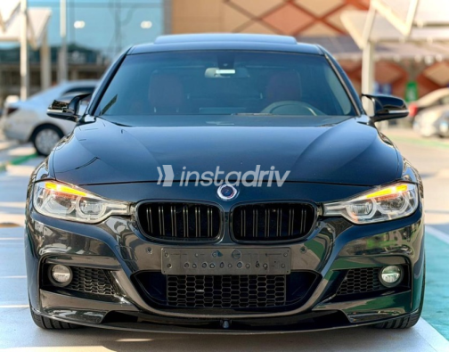 BMW 320 2016 Black Automatic Used for Sale in Cairo - 2