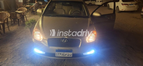 Hyundai Accent 2010 Gold Automatic Used for Sale in Damanhur - 8