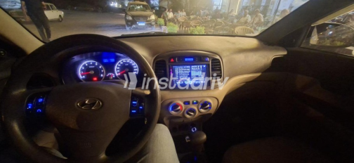 Hyundai Accent 2010 Gold Automatic Used for Sale in Damanhur - 9