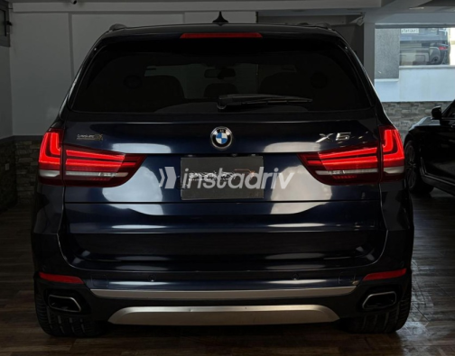 BMW X5 2018 Dark Blue Automatic Used for Sale in Heliopolis - 4