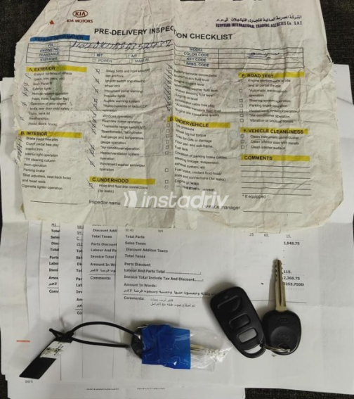 Kia Cerato 2015 Black Automatic Used for Sale in El Haram - 7