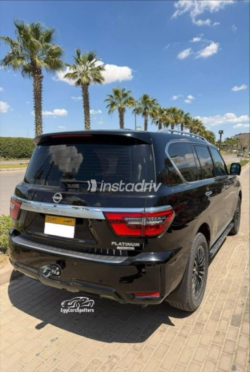 Nissan Patrol 2024 Black Automatic Used for Sale in Sheikh Zayed City - 1