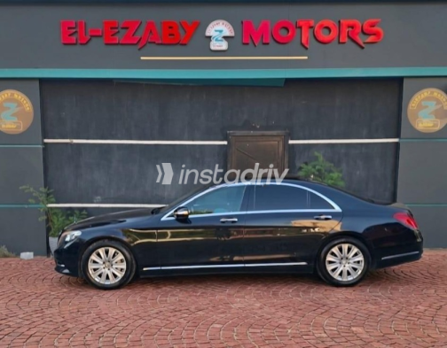 مرسيدس S 400 2015 أسود أوتوماتيك مستعملة للبيع في مدينة نصر - 3