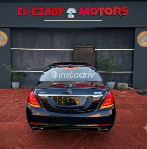 مرسيدس S 400 2015 أسود أوتوماتيك مستعملة للبيع في مدينة نصر - 6