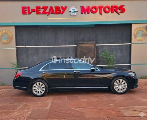 مرسيدس S 400 2015 أسود أوتوماتيك مستعملة للبيع في مدينة نصر - 7