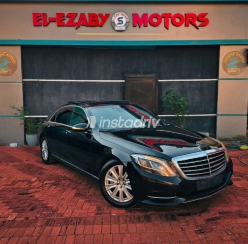 مرسيدس S 400 2015 أسود أوتوماتيك مستعملة للبيع في مدينة نصر - 9