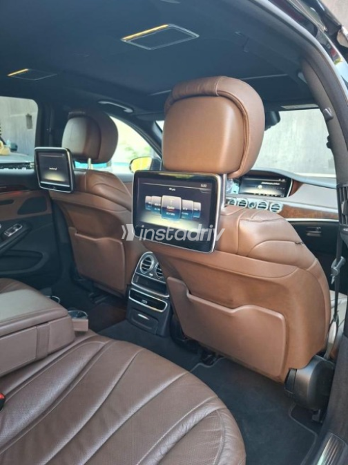 مرسيدس S 400 2015 أسود أوتوماتيك مستعملة للبيع في مدينة نصر - 10