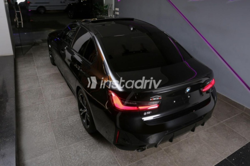 بي ام دبليو 320 2024 أسود أوتوماتيك مستعملة للبيع في مدينة الشيخ زايد - 5
