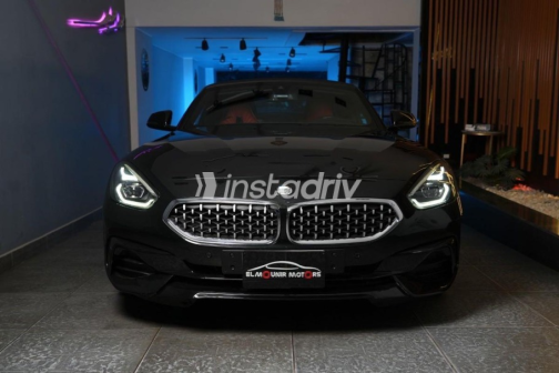 بي ام دبليو Z4 2022 أسود أوتوماتيك مستعملة للبيع في مدينة الشيخ زايد - 6