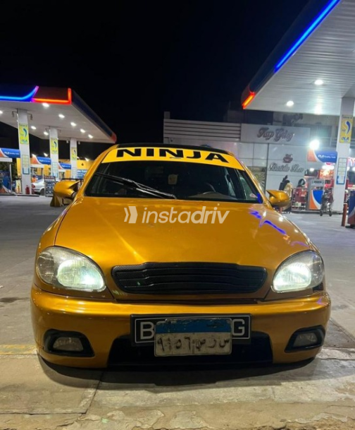 دايو لانوس 2000 ذهبي أوتوماتيك مستعملة للبيع في حلوان - 4