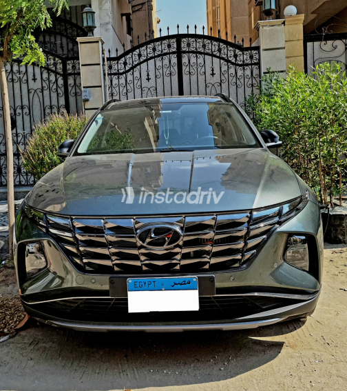 Hyundai Tucson 2022 Green Automatic Used for Sale in Greater Cairo ( Cairo + Giza) - 1