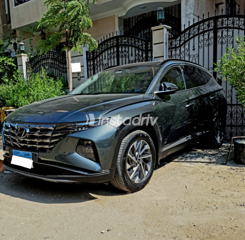 Hyundai Tucson 2022 Green Automatic Used for Sale in Greater Cairo ( Cairo + Giza) - 9