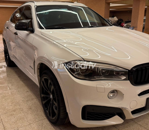 بي ام دبليو X6 2018 أبيض أوتوماتيك مستعملة للبيع في القاهرة الكبرى ( القاهرة - الجيزة) - 2
