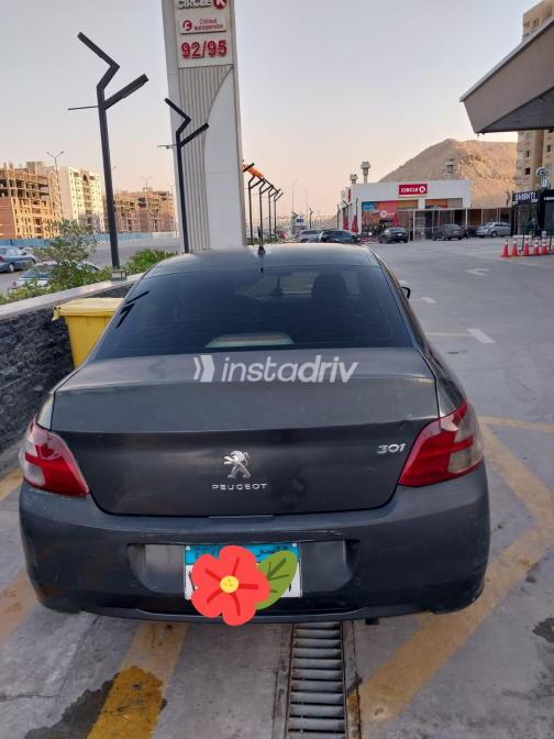 Peugeot 301 2014 Dark Gray Automatic Used for Sale in Greater Cairo ( Cairo + Giza) - 1