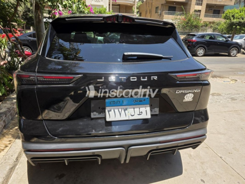 Jetour Dashing 2024 Black Automatic Used for Sale in Heliopolis - 4