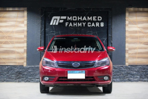 Byd F3 2019 Dark Red Automatic Used for Sale in Cairo - 1