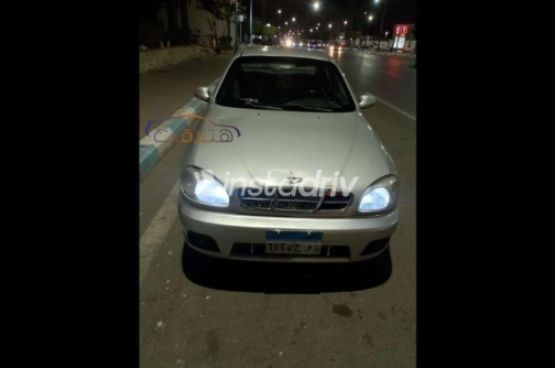 دايو لانوس 2 2005 فضي أوتوماتيك مستعملة للبيع في السويس‎ - 1
