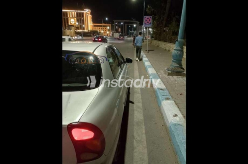 دايو لانوس 2 2005 فضي أوتوماتيك مستعملة للبيع في السويس‎ - 7