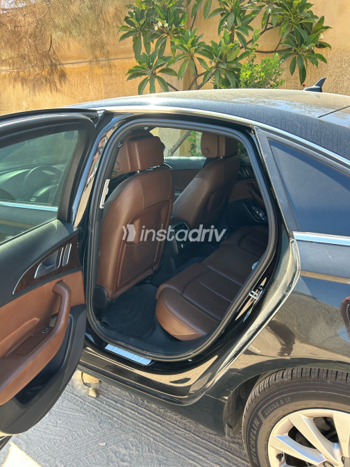 اودي A6 2014 أسود أوتوماتيك مستعملة للبيع في القاهرة الكبرى ( القاهرة - الجيزة) - 4