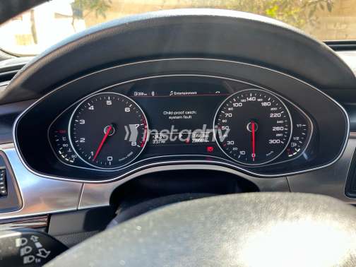 اودي A6 2014 أسود أوتوماتيك مستعملة للبيع في القاهرة الكبرى ( القاهرة - الجيزة) - 5