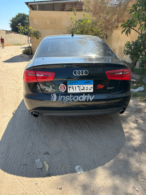 اودي A6 2014 أسود أوتوماتيك مستعملة للبيع في القاهرة الكبرى ( القاهرة - الجيزة) - 6